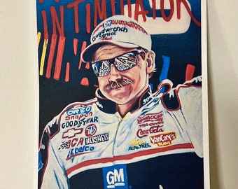 Dale Earnhardt Art Print