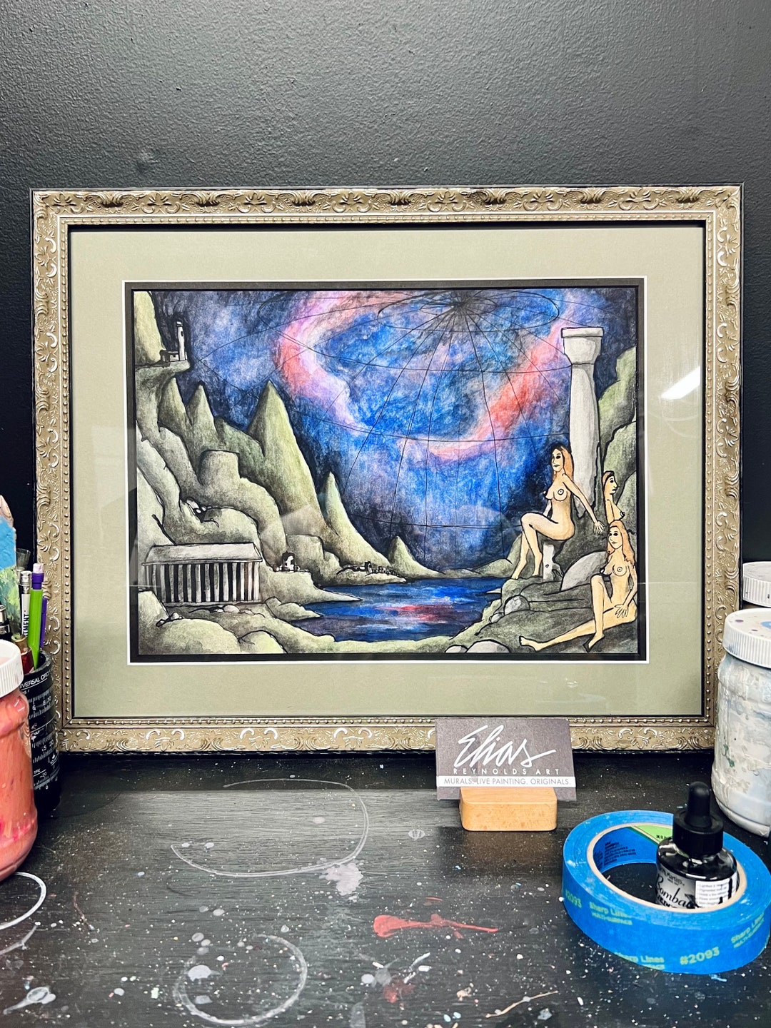 Three Sisters Original Painting - Etsy