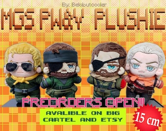 MGS PW&V 15 cm Plushie || Pre-Order ||