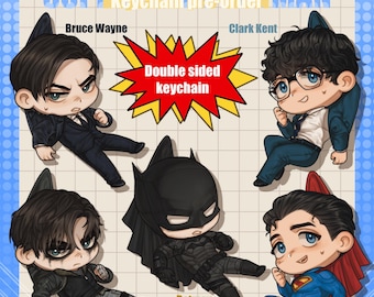 SUPERBAT Keychains //2.56 inches || PRE-ORDER||