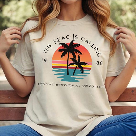 The Beach is Calling png, Summer design png, T-shirt PNG,SVG,JPG , svg Design, Trendy png
