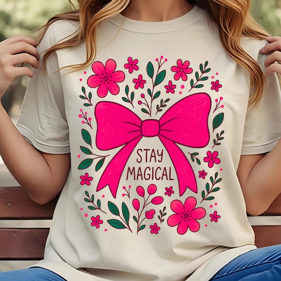 Boho Floral Coquette Bow Png, Boho Flowers Png, Preppy Floral Wildflowers PNG, Cottagecore Flowers Png, Trendy Shirt Png, Svg, Jpg Design