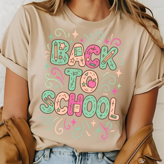 Preppy Back to School Design: Teacher Coquette PNG, SVG, JPG (Digital Download)