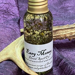 Huile de sortilège druidique Easy Money 30 ml
