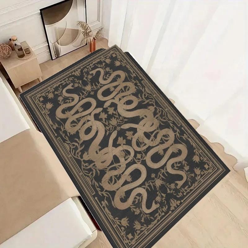 Snake Rug - Etsy