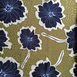 Designer viscose dress fabric with a silky surface - 1 m