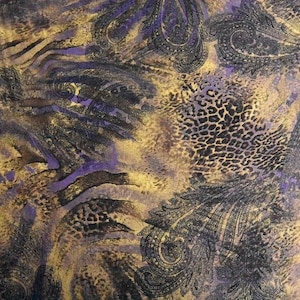 Italian viscose dress fabric - 1 m