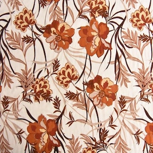 French viscose silky dress fabric - 1 m