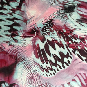 Italian viscose dress fabric - 1 m