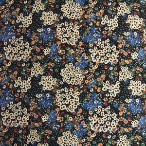 Italian viscose silky dress fabric - 1 m