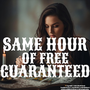 Same Hour Psychic Tarot Reading: Love & Guidance