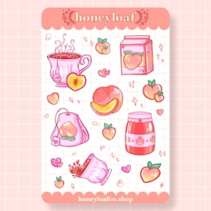 Feeling Peachy Sticker Sheet