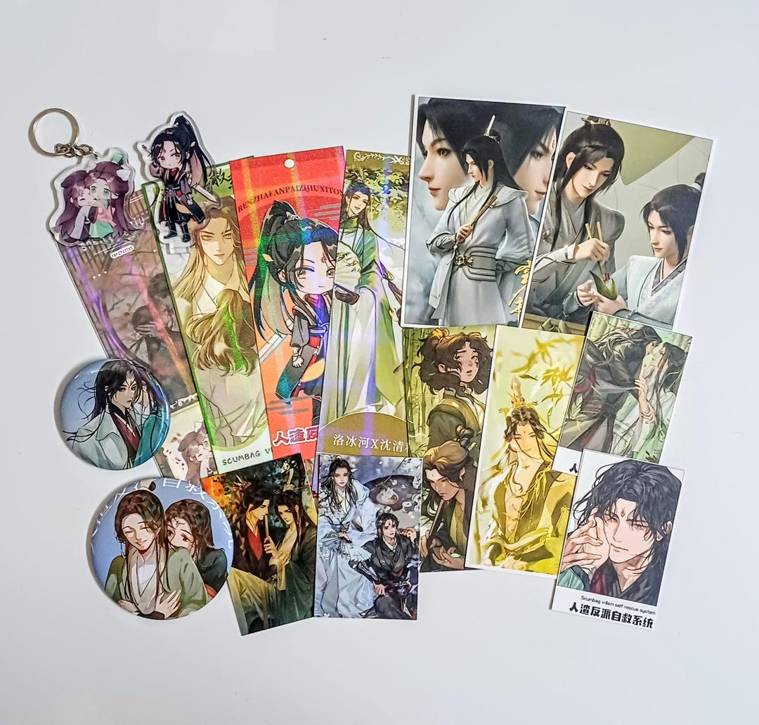 SVSSS Gift Set, Scumbag System, Shen Qingqiu, Luo Binghe, Bingqiu