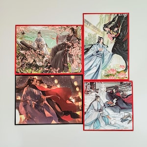 MDZS Shikishi Board, Mo Dao Zu Shi, Grandmaster of Demonic Cultivation, Wangxian