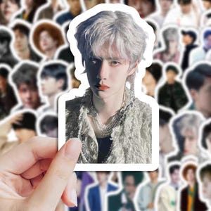 50/100pcs Wang Yibo Stickers, Cdrama
