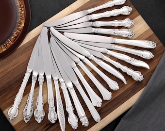 VINERS　キングスロイヤル　44本カトラリーセット Viners Kings Royale Silver Plated Cutlery Set: Rosewood Canteen