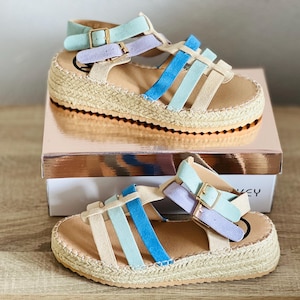 Colorful espadrilles