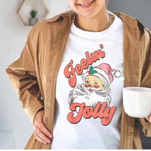 Feeling Jolly – Retro Vintage Christmas T-Shirt