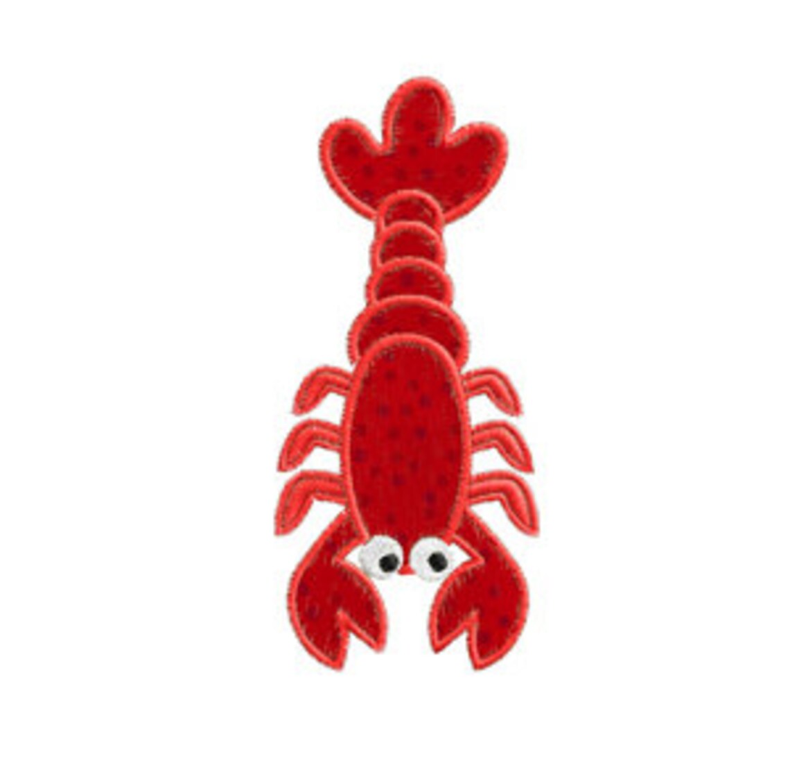 Lobster Sea Animal APPLIQUE Machine Embroidery Designs Etsy