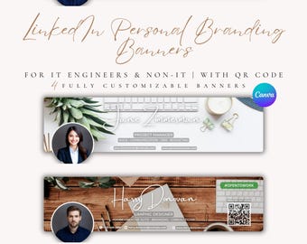 Professional LinkedIn Banners | Canva Template