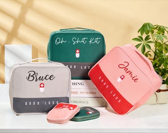 Kit di pronto soccorso personalizzato, borsa per kit di emergenza, kit di emergenza deluxe per donne, kit "Oh merda", borsa di emergenza per matrimonio, regalo per la sposa, regalo per il giorno delle nozze