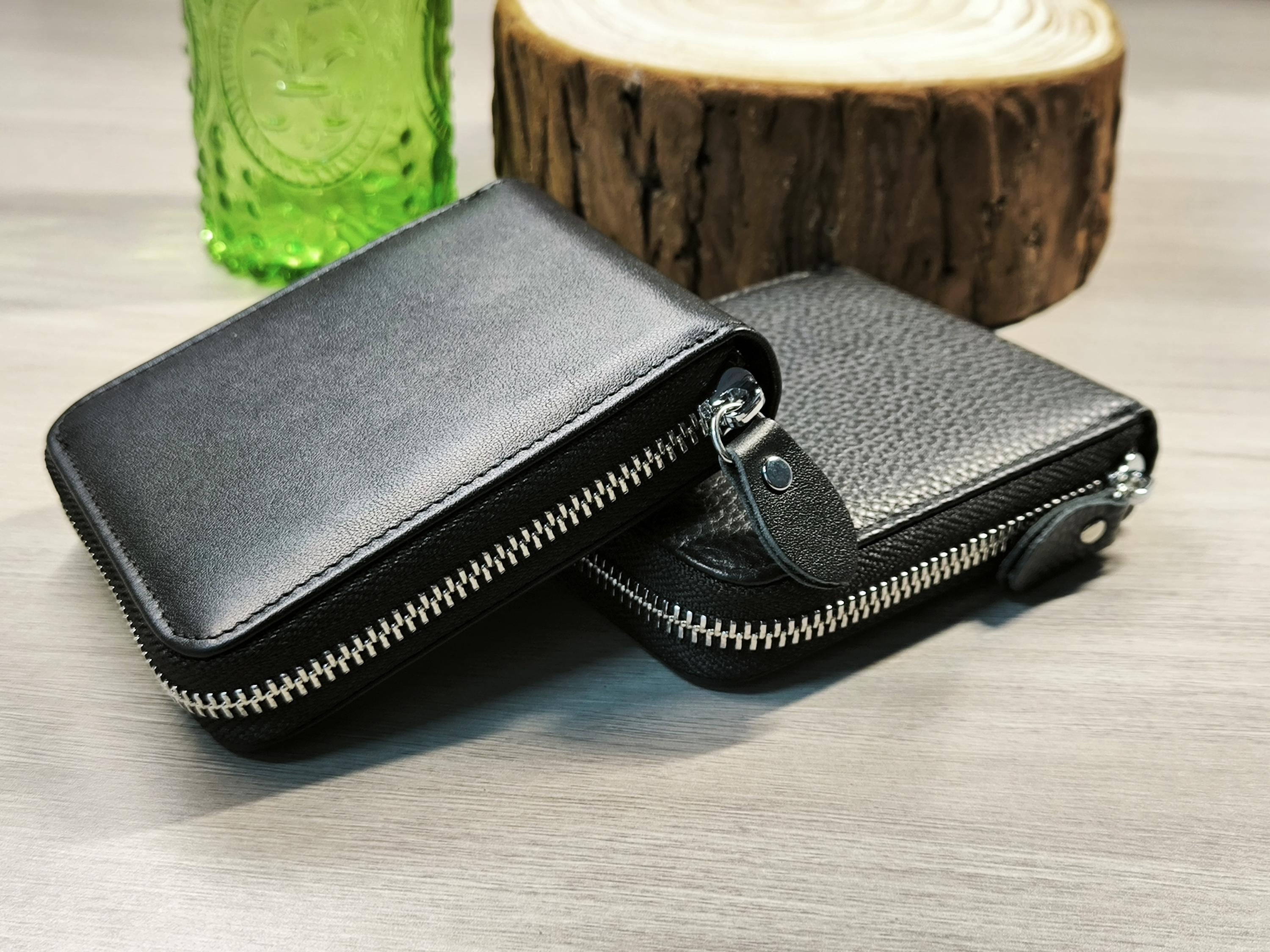 Human Made Leather Zip Wallet Black, Brand New and Unopened.