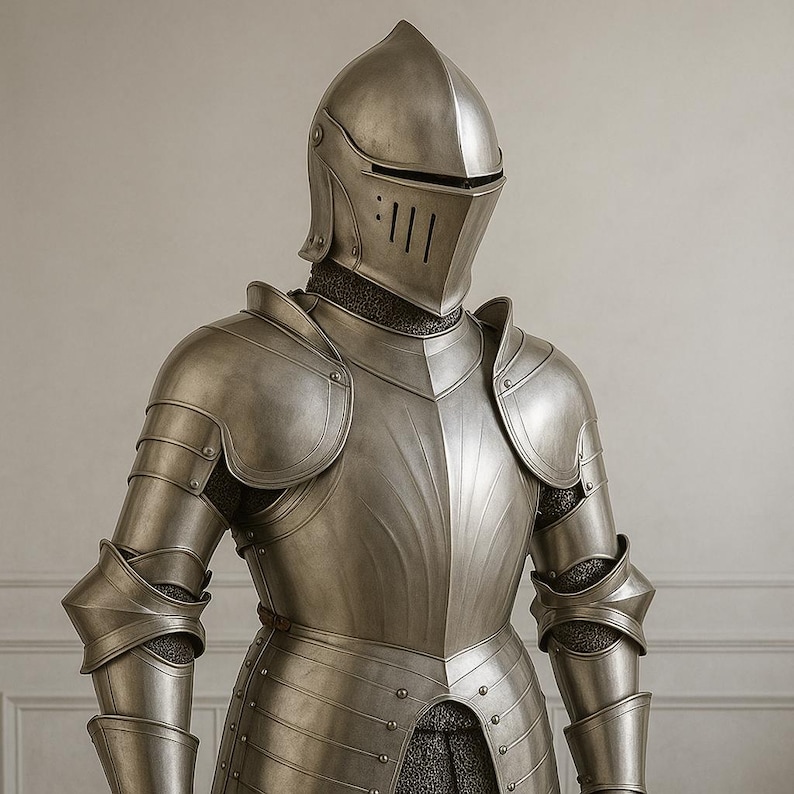 Wearable Steel Knight Armor | Full Medieval Suit, Cosplay LARP - Etsy