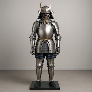 江戸時代の青い武士の鎧は完全に機能し、着用可能です - Etsy 日本