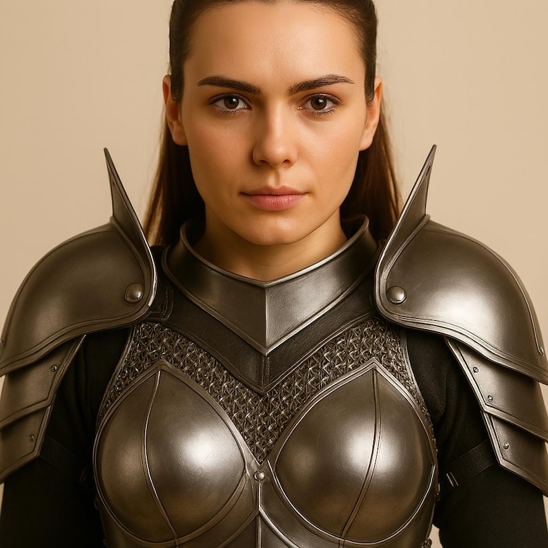 Sheen Guard Example Women's Medieval Steel Knight Armor | Gothic Fantasy Breastplate ...