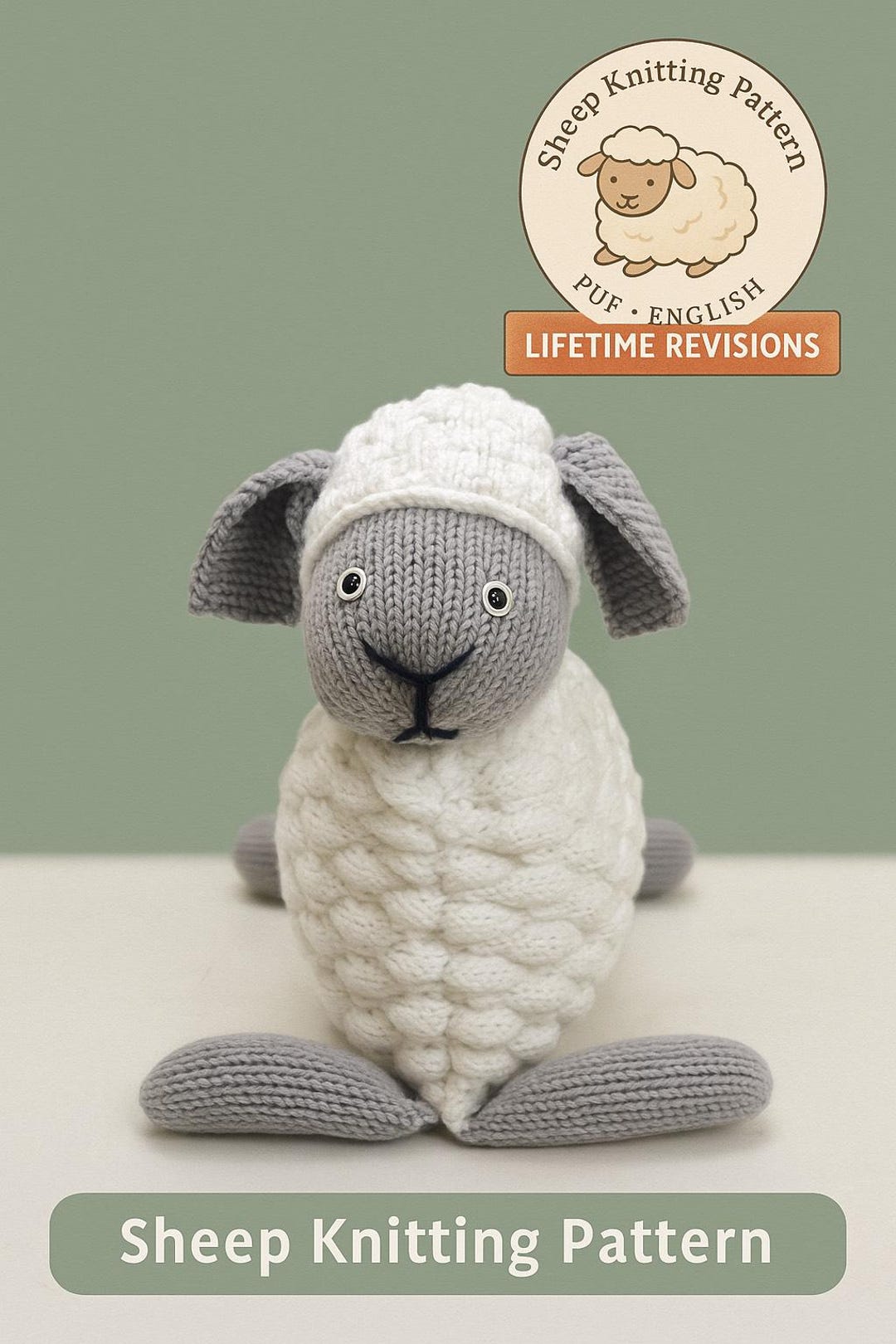 Knitted Sheep Pattern With Blanket Knitting Pattern | Lifetime ...
