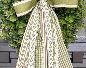 English Garden  Ribbon Bundle-Spring wreath ribbons with BOW