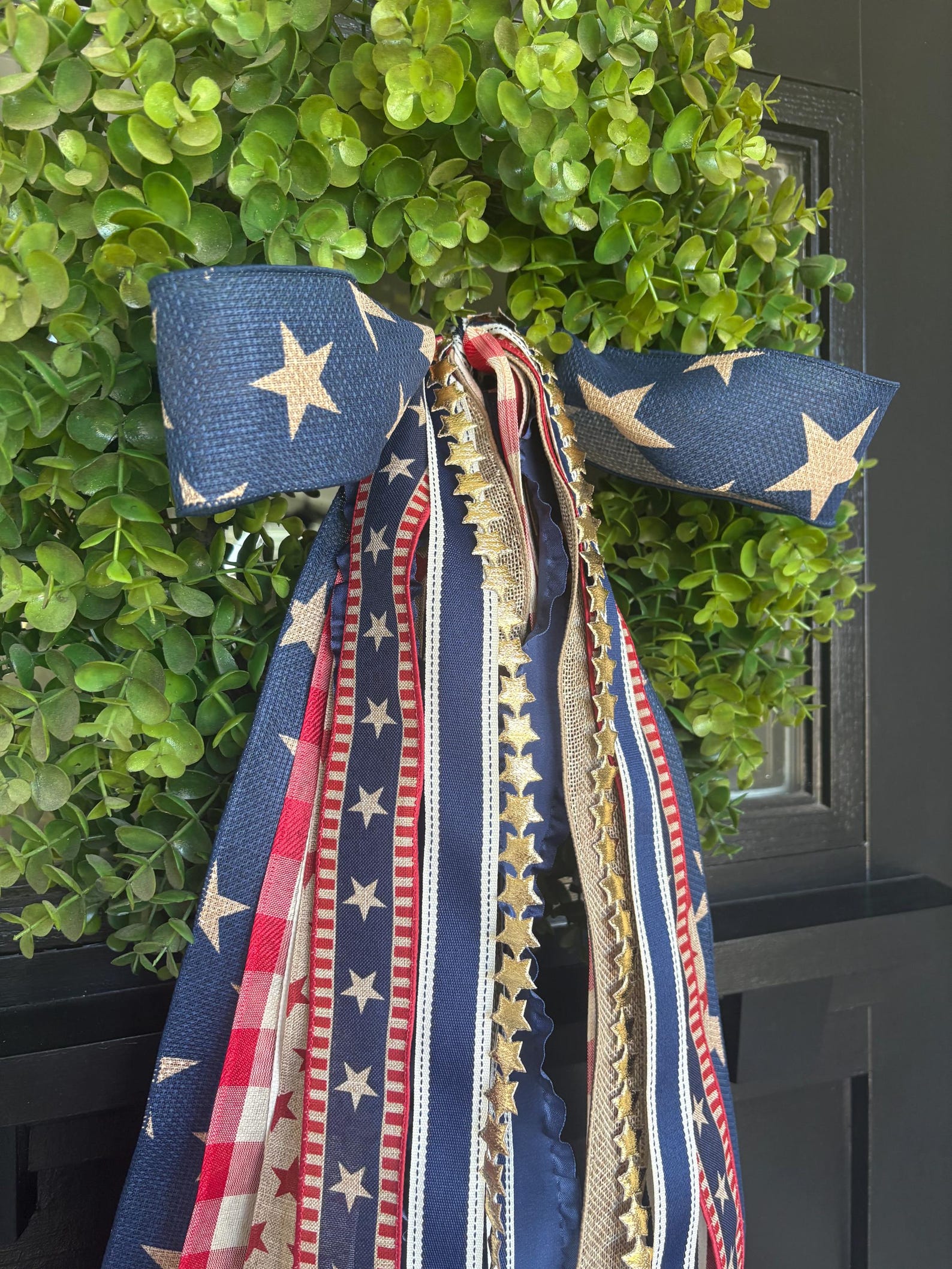 Home of the Brave- Fourth of July Ribbon Bundle With BOW - Etsy