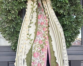 Spring Ribbon Set, Ribbon Bundle, Easter Decor, Clip on Ribbons, Easter ...