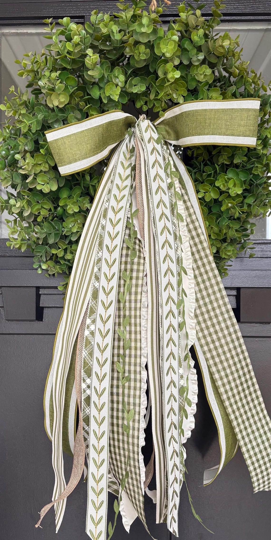 English Garden Ribbon Bundle-spring Wreath Ribbons With BOW - Etsy