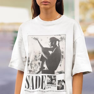 Sade Shirt - Vintage Diamond Life Album | Vintage Music clothing, Sade Fan Gift Shirt,  Sade Tour, Sade Rap Hip Hop 90 Vintage tee