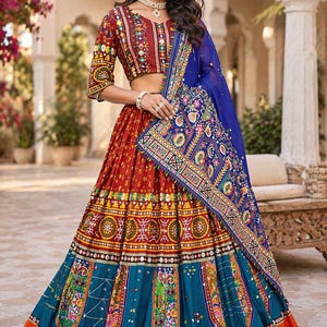 Gujarati Wedding Dress - Etsy