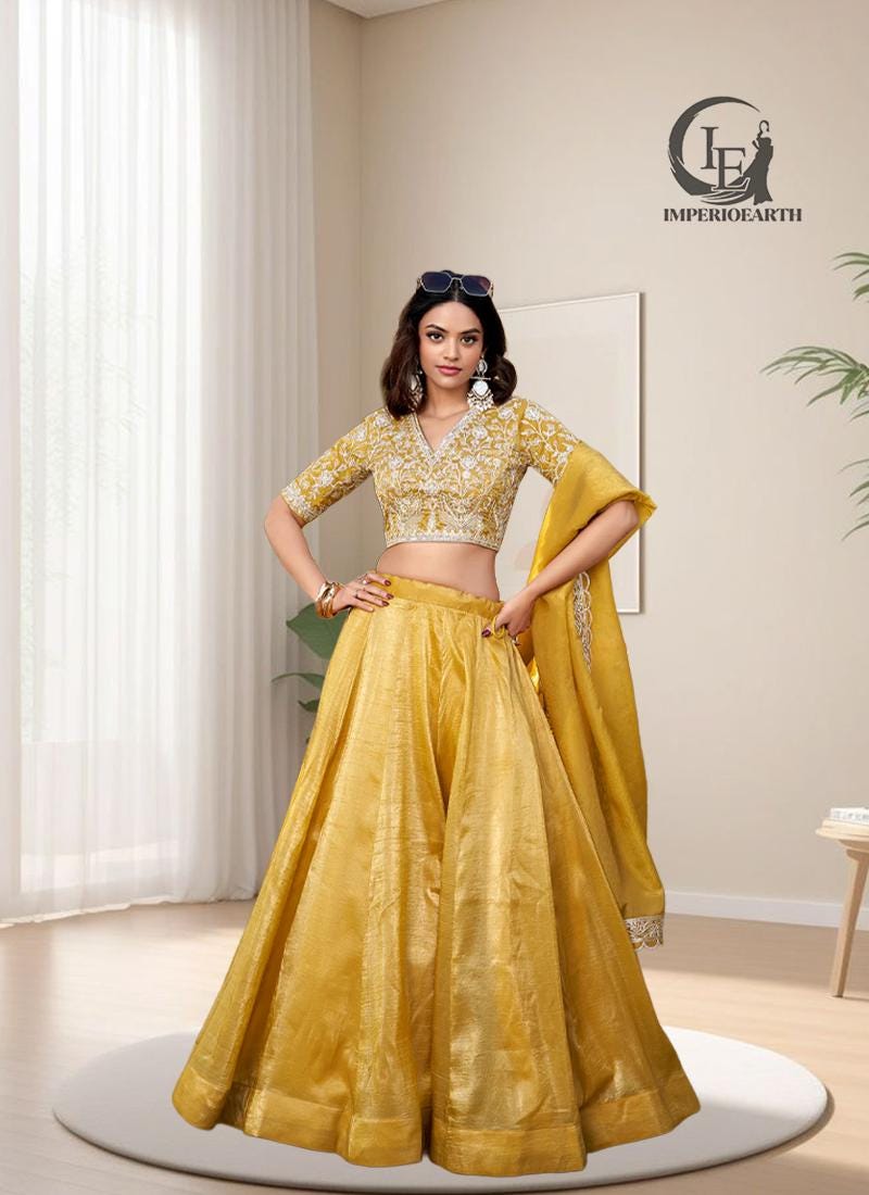 Haldi Function Yellow Dress - Etsy