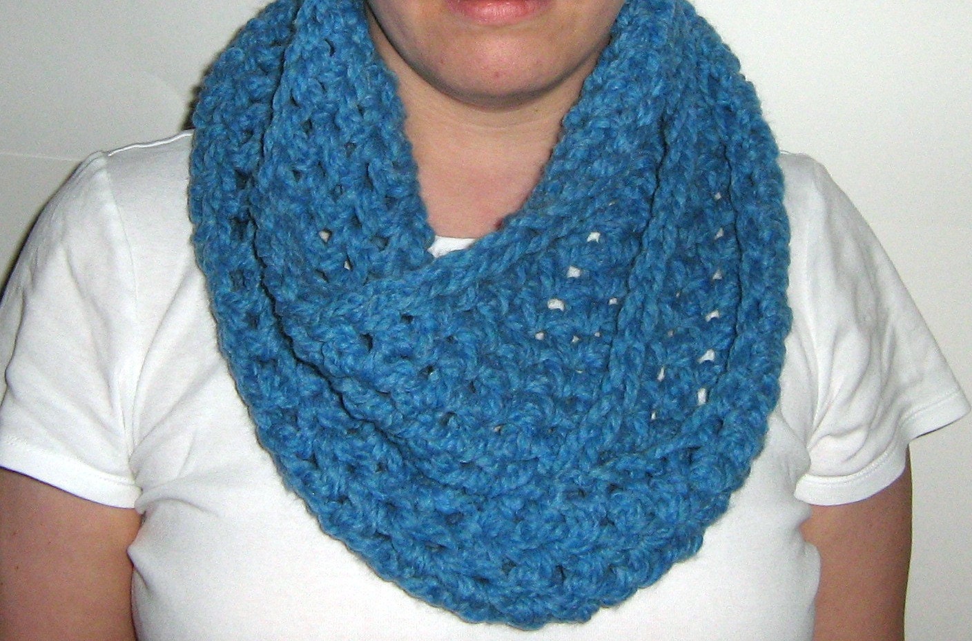 Infinity Circle Scarf Pattern- the Kara EASY PDF Crochet Pattern ...