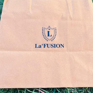 Sac en papier kraft marron avec poignées, 8 x 7 po.