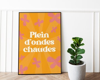 Colorful decorative poster – Sunshine of my life – Decorative quote poster – Decorative colorful poster – Fun quote illustration