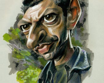 Jeff Goldblum in Jurassic Park The Lost World
