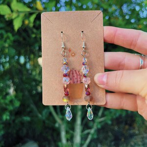 Sun Catcher Earrings, Suncatcher Jewelry, Crystal Earrings, Reflective Earrings, Rainbow Iridescent Earrings