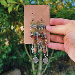 Sun Catcher Earrings, Suncatcher Jewelry, Crystal Earrings, Reflective Earrings, Rainbow Iridescent Earrings