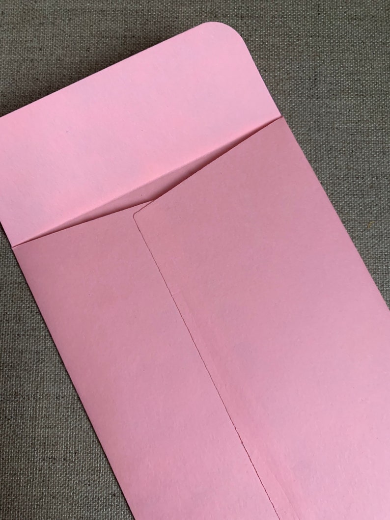 SALE 25 Multicolor Envelopes Letter Size 9 1/2 x 4 1/8 24.13 cm x 10.4775 cm Choose your Color or Assorted 100% Recycled image 3