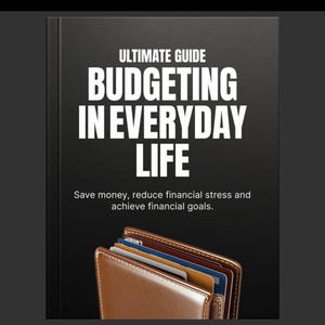 Budgeting planner – Digital Budget Planner eBook – Personal Finance PDF Guide – Save Money & Plan Expenses - Digital Download - PLR