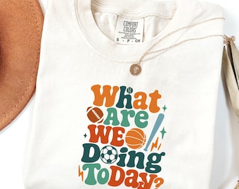 Comfort Colors® What Are We Doing Today Shirt, Pe Teacher Life, Pe Teacher Gift, Back To School Tee, Teacher Life Tee, Physical Education