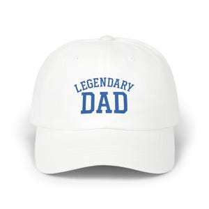 Legendary Dad Cap | Classic Cap for Fathers, Gift for Dad, Stylish Dad Hat, Unique Father&#39;s Day Gift, Everyday Cap