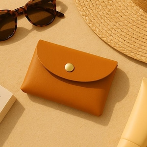 Compact Snap Wallet for Travel, cards & essentials