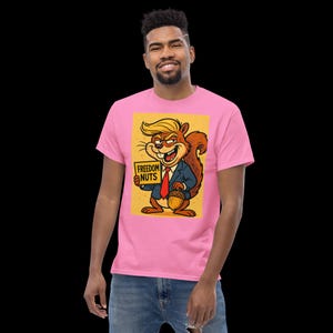 面白い政治風刺Tシャツ - ランディ・ザ・リスの漫画 - フリーダム・ナッツ・ジョークシャツ - リバタリアンギフト - 政治ユーモアTシャツ