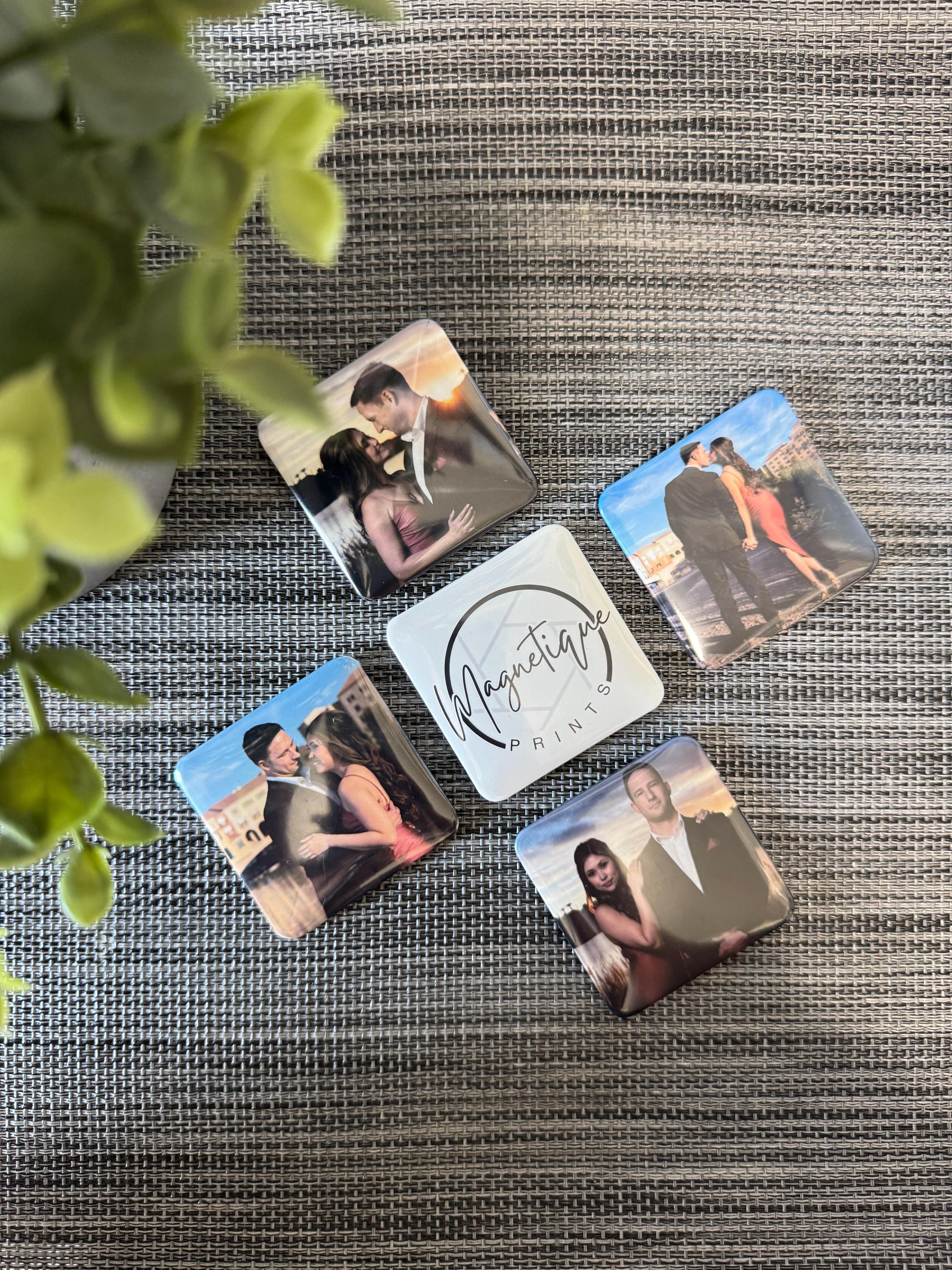 BULK Custom Photo Fridge Magnets - Personalized Keepsake Gift